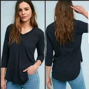 Anthropologie v-neck tee